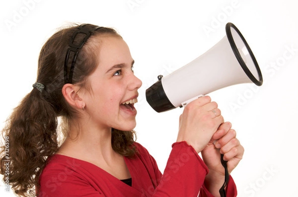 Fototapeta attention please