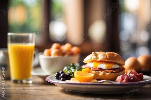 Obraz a traditional england breakfast