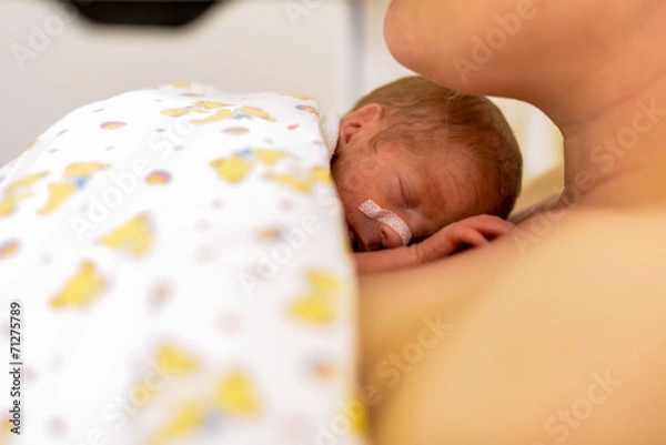 Obraz Wcześniaki są bezpieczne przy tworzeniu więzi
