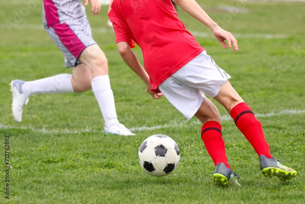 Fototapeta サッカー　フットボール