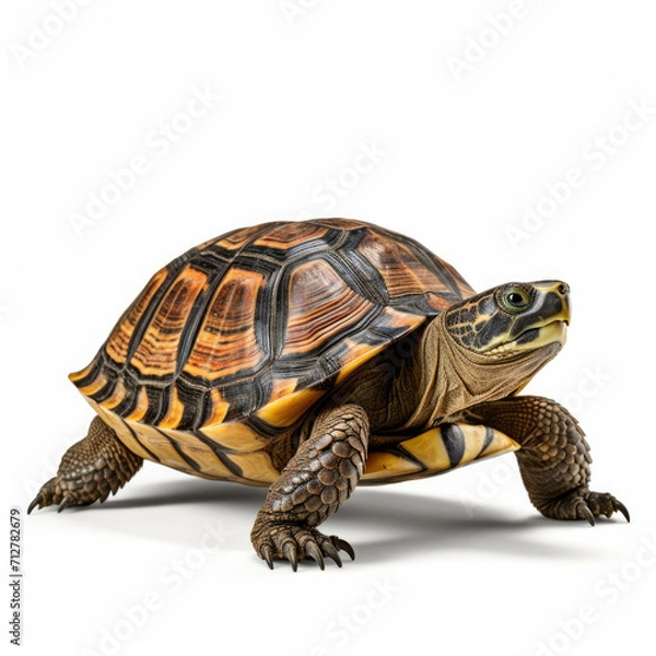 Fototapeta Turtle isolated on white background