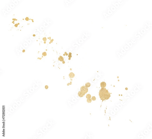 Obraz Dust Paint Grunge Texture in White