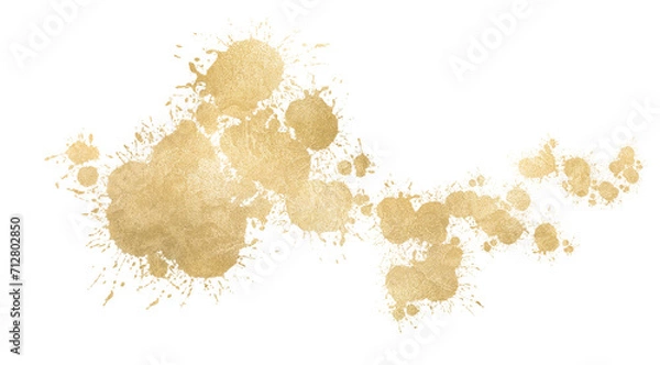 Obraz Dust Paint Grunge Texture in White