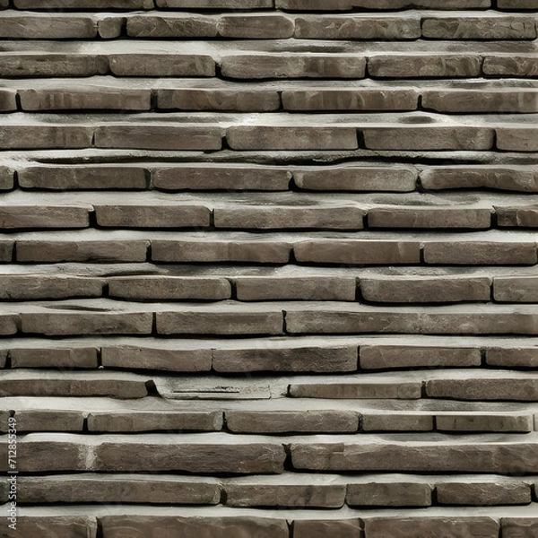 Fototapeta Background of black slate roof tiles. Texture of slate roof tiles.