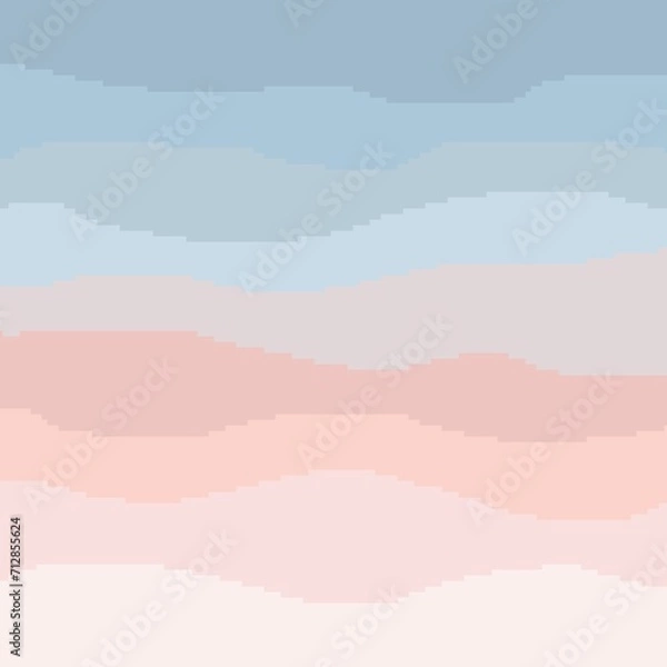 Obraz Abstract pixel sky and star