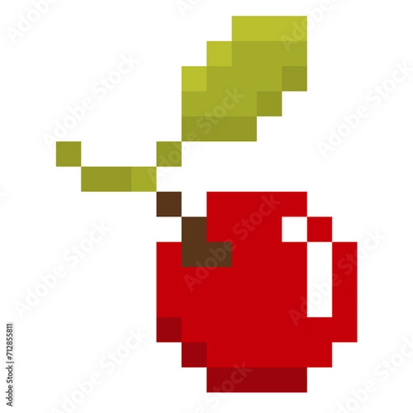 Obraz Pixel cherry