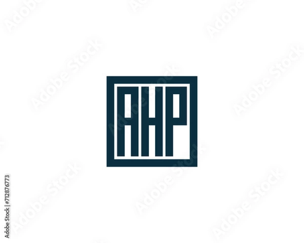 Fototapeta AHP Logo design vector template