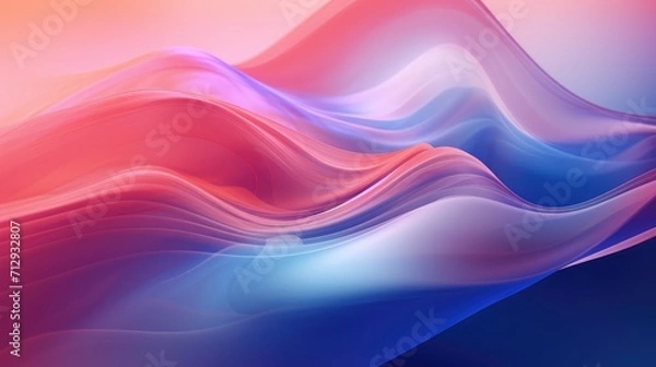 Obraz abstract background with waves