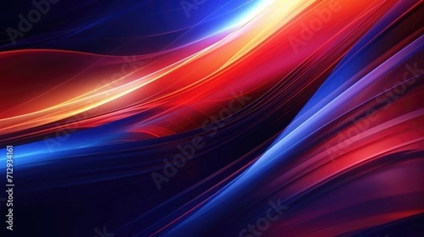 Fototapeta abstract background with waves