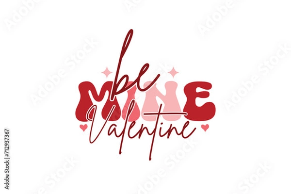 Fototapeta Retro Valentine Sublimation Svg Bundle