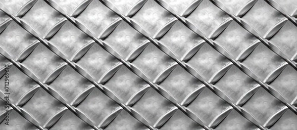 Fototapeta rectangular silver metal texture