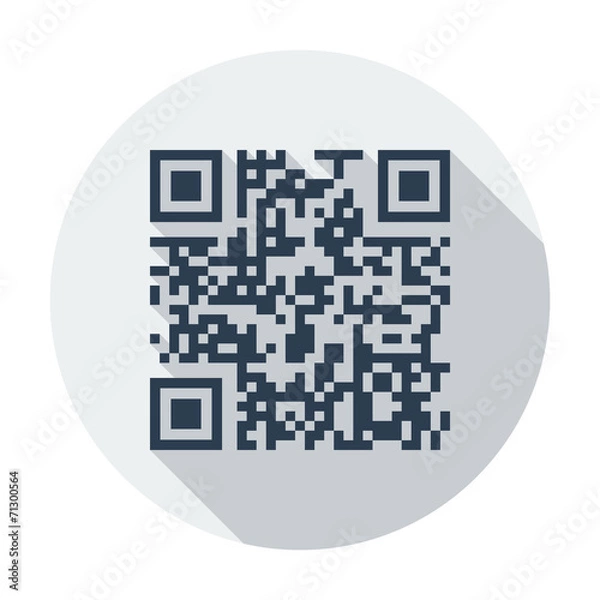 Fototapeta QR code