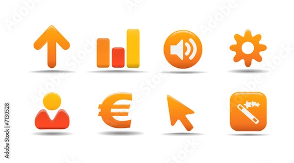 Obraz Web icons | Pumpkin series