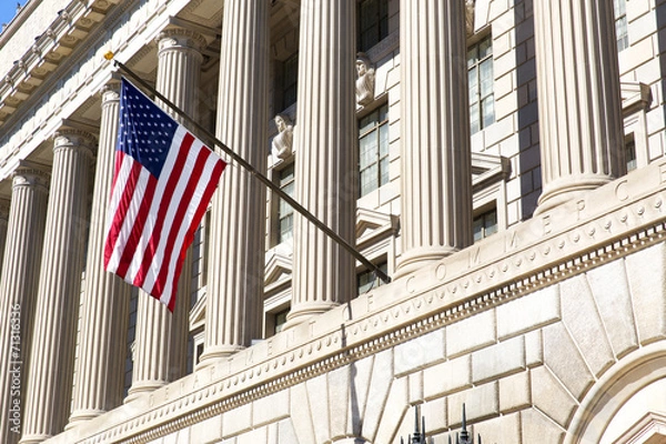 Fototapeta Department of commerce in Washington D,C