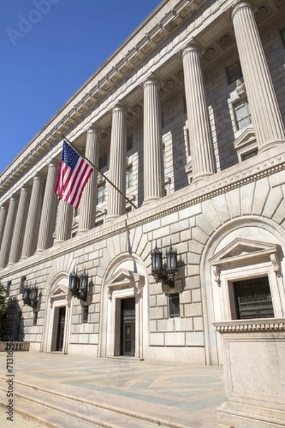 Fototapeta Department of Commerce in Washington D,C