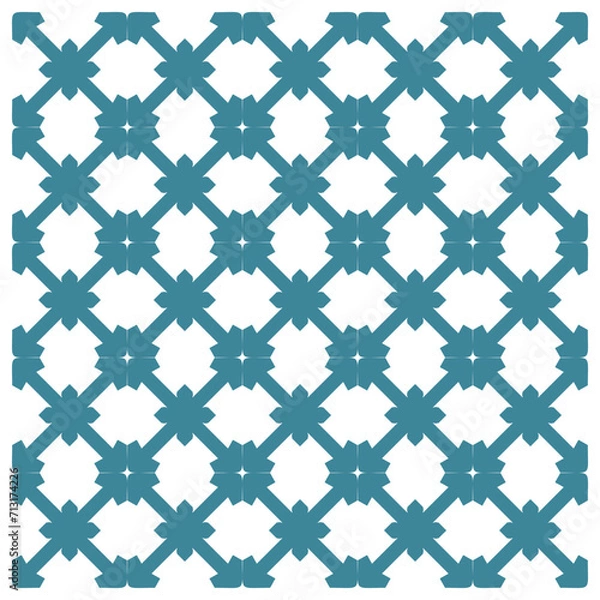 Fototapeta Geometric vector ornamental seamless patterns.