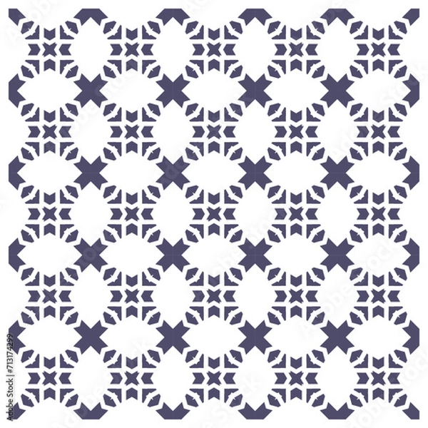 Fototapeta Seamless ornamental elegant geometric patterns. Textile ornament