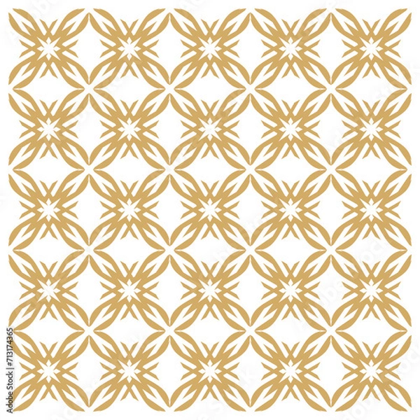 Fototapeta Seamless ornamental elegant geometric patterns. Textile ornament