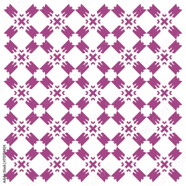 Fototapeta Seamless ornamental elegant geometric patterns. Textile ornament