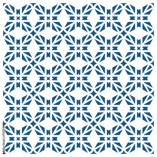 Fototapeta Seamless ornamental elegant geometric patterns. Textile ornament