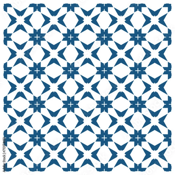 Fototapeta Seamless ornamental elegant geometric patterns. Textile ornament