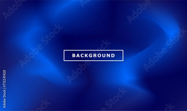 Obraz blue gradient mesh. abstract cool background.