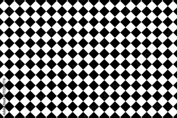 Obraz Abstract checkered pattern seamless background