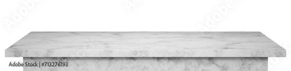 Fototapeta Marble Table Template, Mock-up for Product Display. 3D Illustration