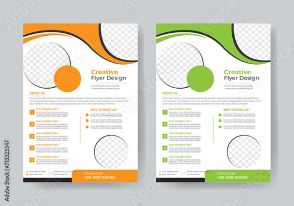 Obraz Creative Flyer Design