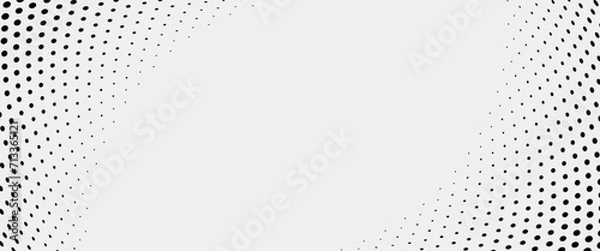 Obraz halftone pattern dot background texture overlay grunge distress linear vector. Vector halftone dots. Halftone vector Technology Background