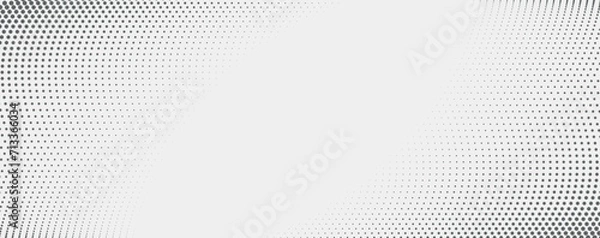 Obraz halftone pattern dot background texture overlay grunge distress linear vector. Vector halftone dots. Halftone vector Technology Background