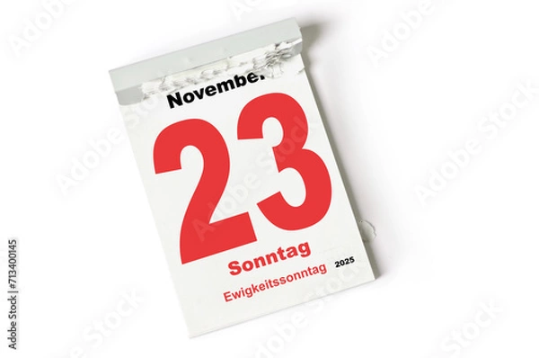 Obraz 23 .  November 2025 Ewigkeitssonntag