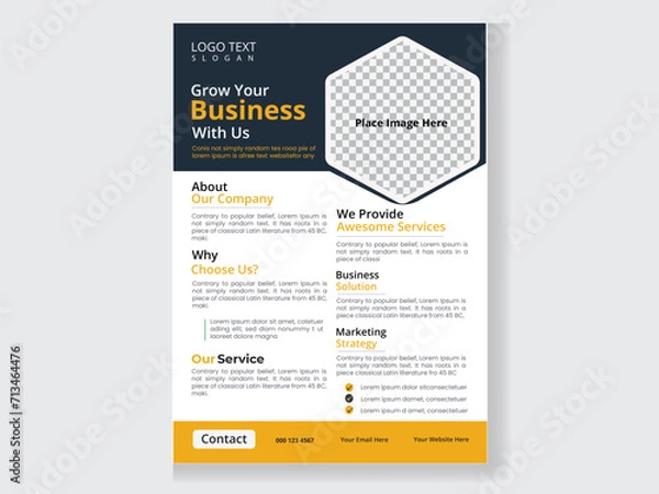 Obraz Business Flyer Template