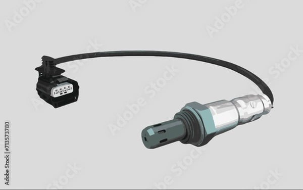 Obraz details of an Oxygen sensor or lambda sensor