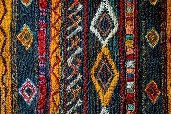 Fototapeta traditional berber fabric