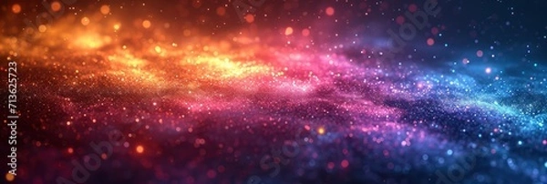 Fototapeta Abstract Color Gradient Banner Grainy Texture, Background Image, Background For Banner, HD