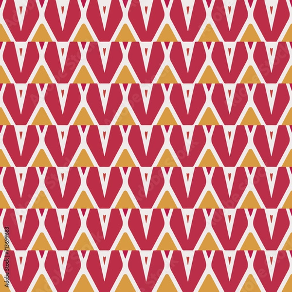 Fototapeta Abstract seamless pattern. Abstract background for fabric print, card, table cloth, furniture, banner, cover, invitation, decoration, wrapping. Repeating pattern.