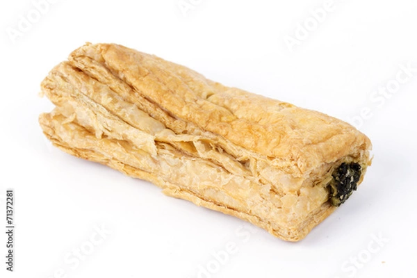 Obraz spinach pasty pie