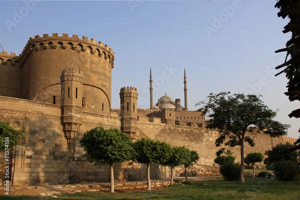 Obraz Ancient citadel. Cairo. Egypt.