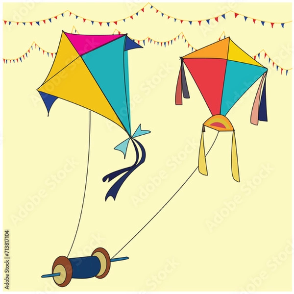 Obraz kite in the sky