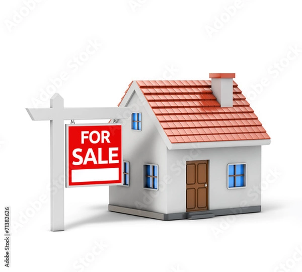 Obraz single house for sale