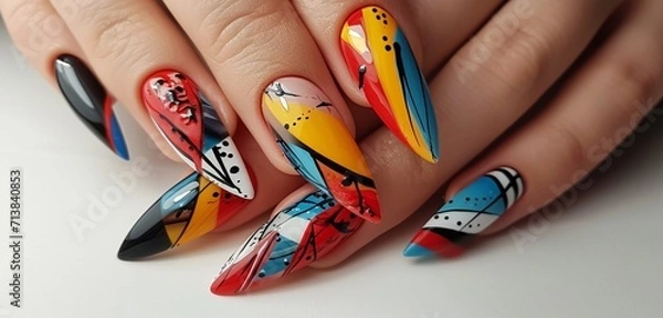 Obraz beautiful nail