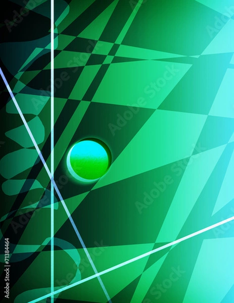 Obraz Abstract Moon on Astral Plane