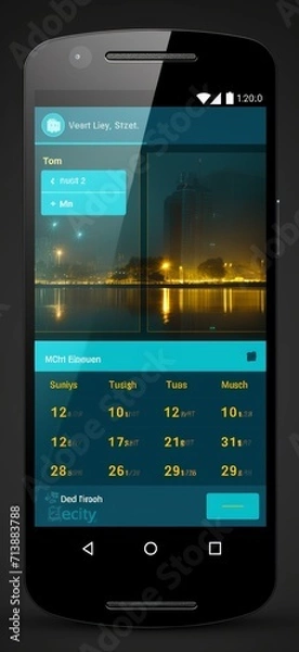 Obraz Mobile Organizer Screen