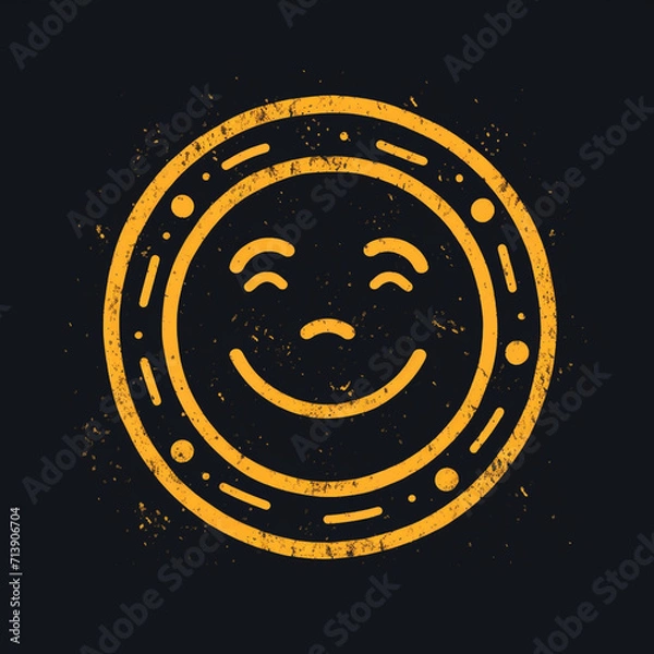 Fototapeta Sunny smile created with Generative Ai
