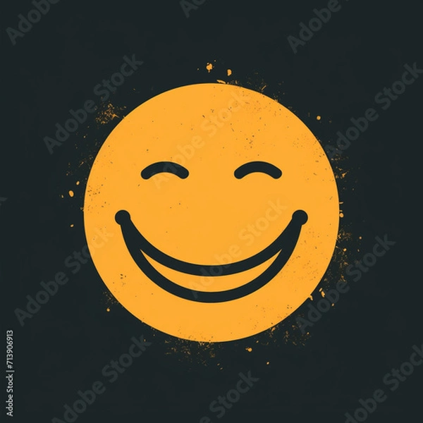 Fototapeta Sunny smile created with Generative Ai
