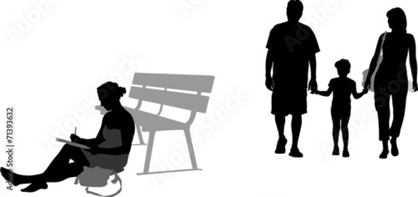 Obraz Family at the Park