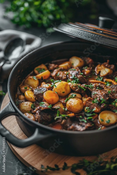 Obraz Bœuf bourguignon