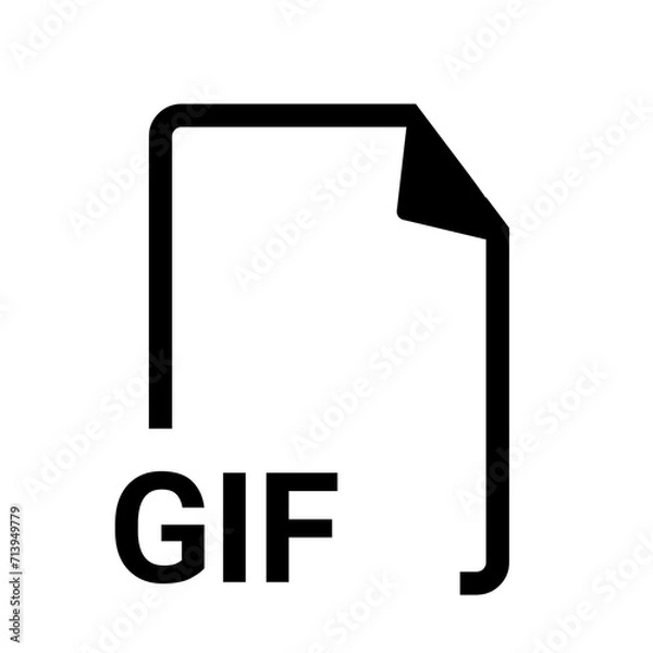Obraz GIF file icon 