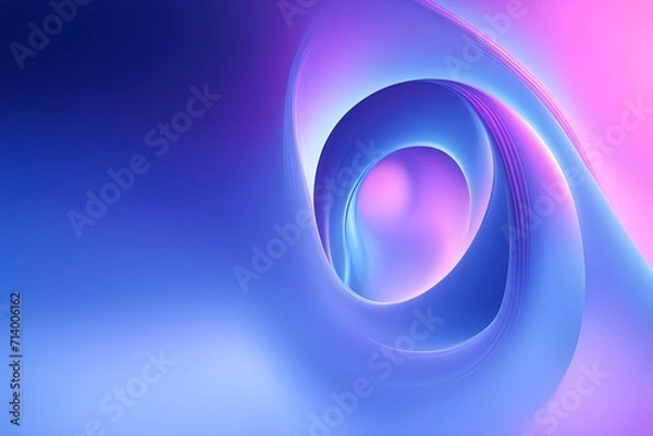 Fototapeta abstract 3d blue background